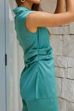 Discount Darnella Top - Green Blouses & Shirts|Blouses & Shirts