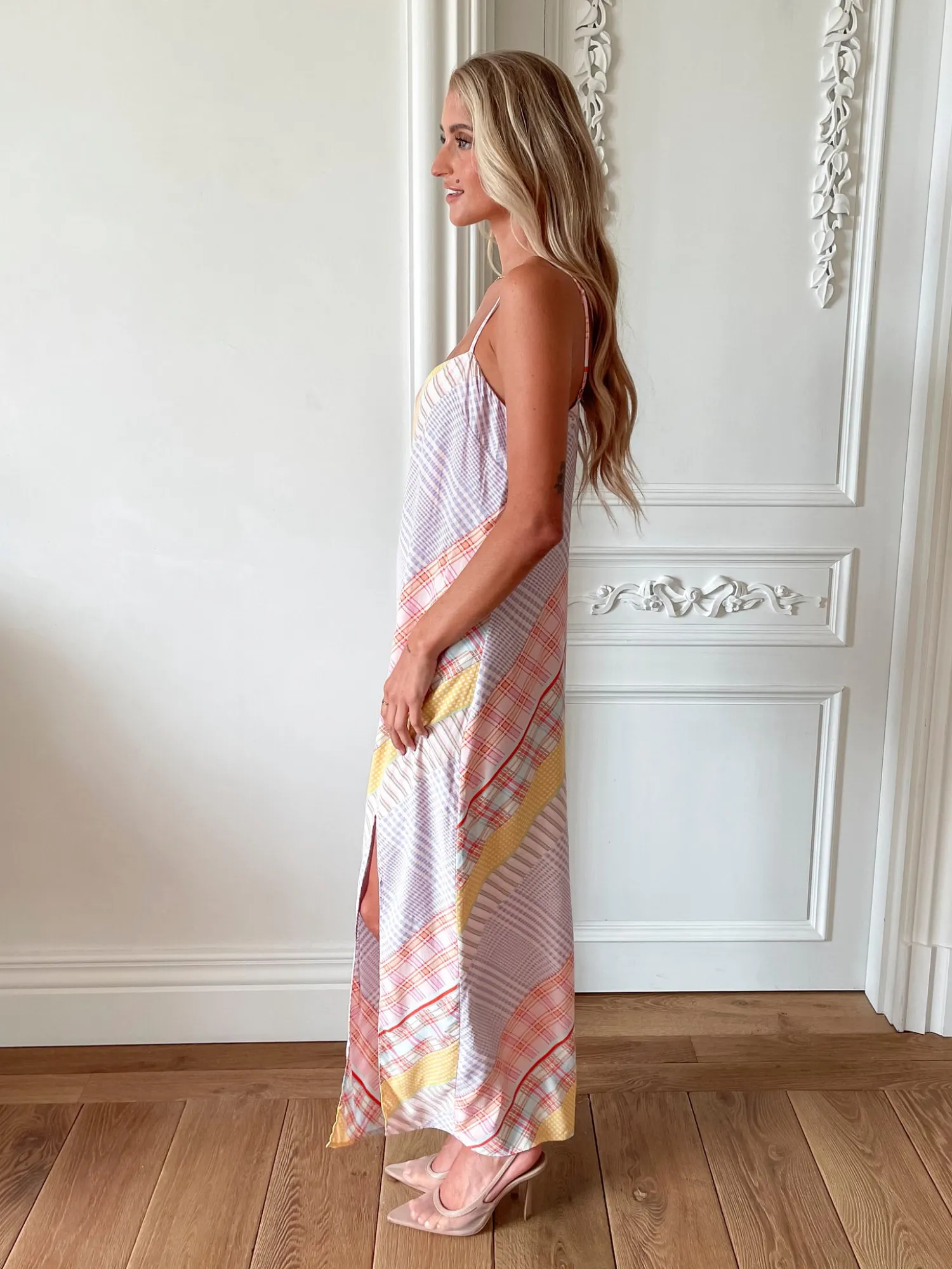 Discount Emrie Dress - Multi Slip Dresses|Maxi Dresses