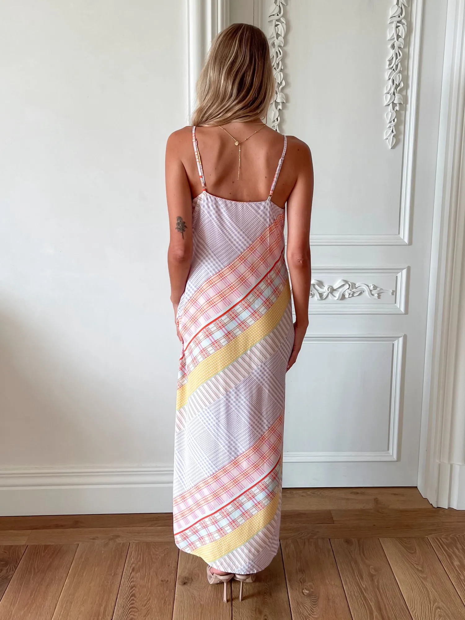 Discount Emrie Dress - Multi Slip Dresses|Maxi Dresses