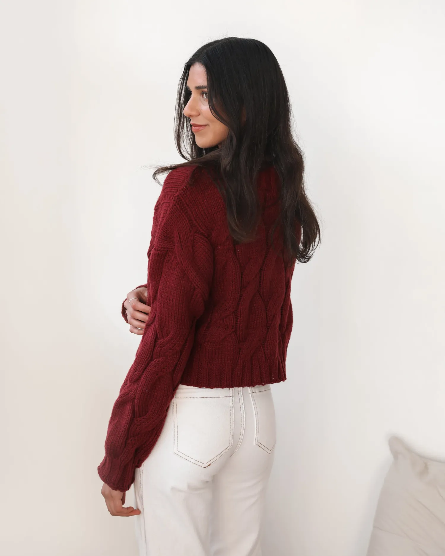 Discount Hadi Knit - Wine Jumpers|Jumpers