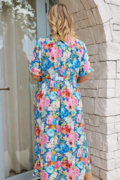 Hot Karabelle Dress - Multi Floral Floral Dresses|Curve Dresses