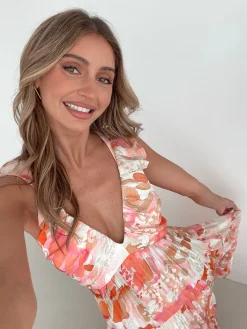 Online Mariel Dress - Pink Floral Floral Dresses|Maternity Dresses