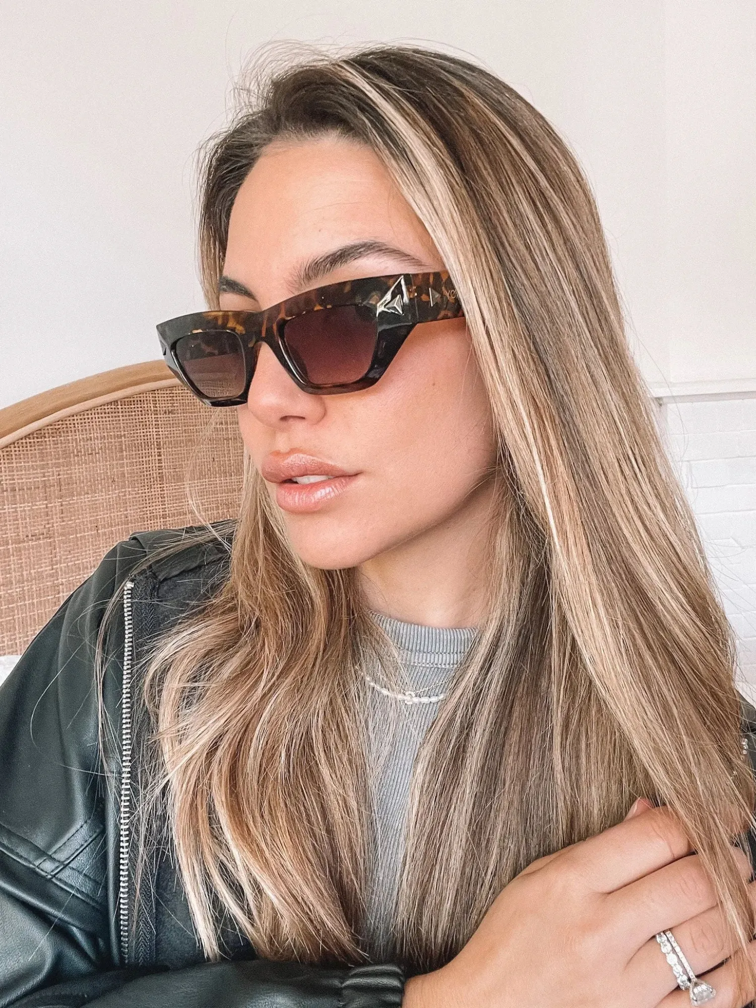 Millie | Dark Tortoise Accessories|Sunglasses