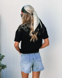 Sale Seira Shorts - Light Denim Shorts|Bottoms
