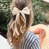 Sale Sheia Hair Bow - Beige Accessories|Hair Accessories