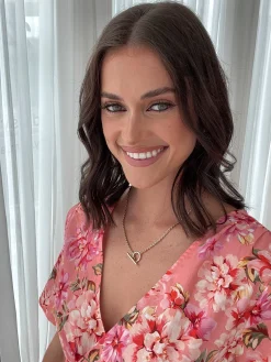 Discount Tivona Dress - Peach Blossom Floral Dresses|Maternity Dresses