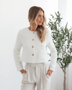 New Valdivia Jacket - White Jacket & Coats|Jackets & Coats